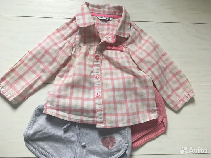 Шорты и блузка