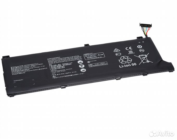 Аккумулятор HB4692Z9ECW-41 к Huawei MateBook D 14 Series, p/n: 4ICP5/62/81, HB469229ECW-41, 15.28V