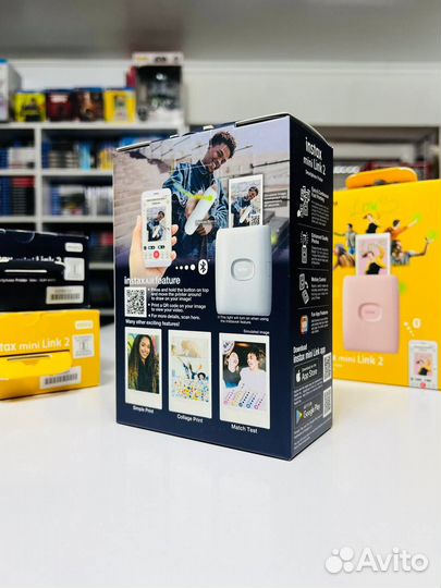 Компактный фотопринтер Fujifilm Instax Mini Link 2