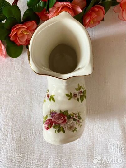 Фарфоровый ботиночек, Англия, винтаж