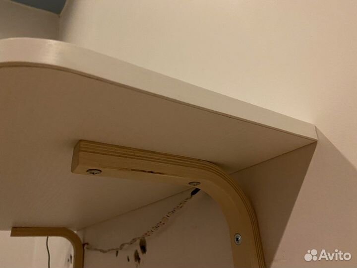 Полка с кронштейнами