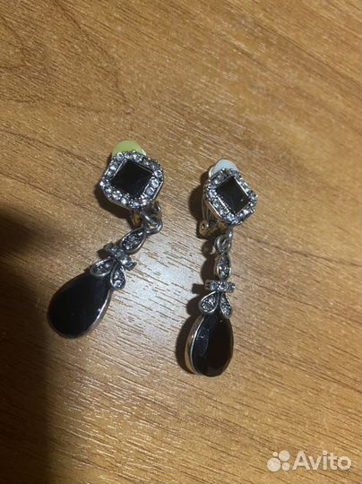 Серьги клипсы
