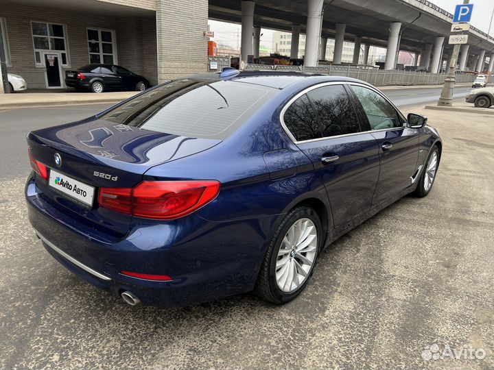 BMW 5 серия 2.0 AT, 2018, 102 910 км