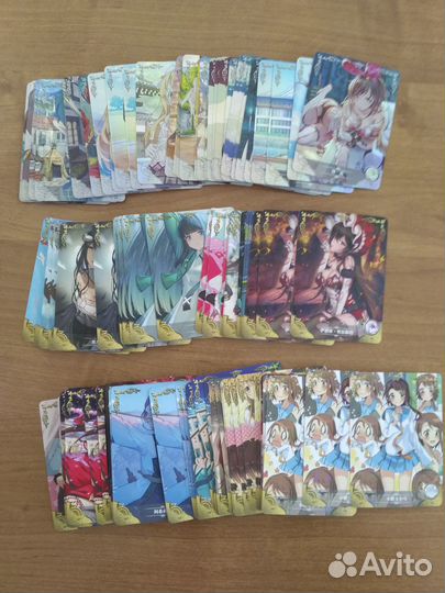 Коллекционные карточки аниме