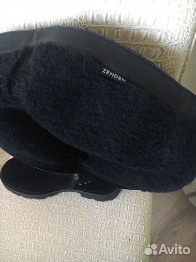 Сапоги женские натуральная кожа