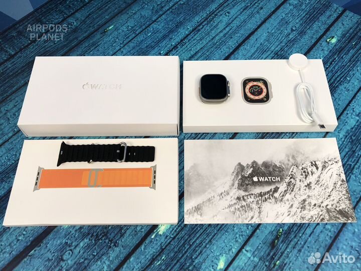 Комплект 5в1 apple watch ultra 2