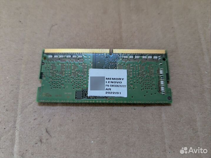 Оперативная память для ноутбука ddr4 Samsung 8 Гб