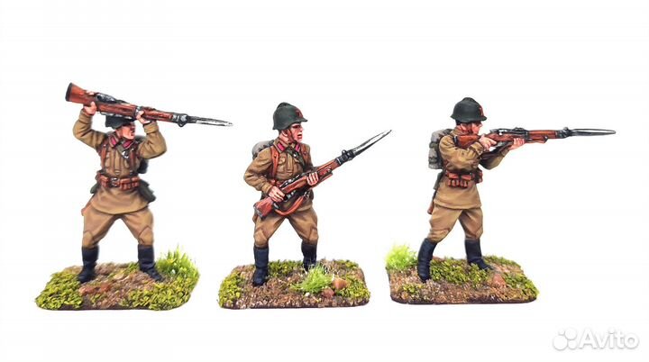 Набор оловянных солдатиков 