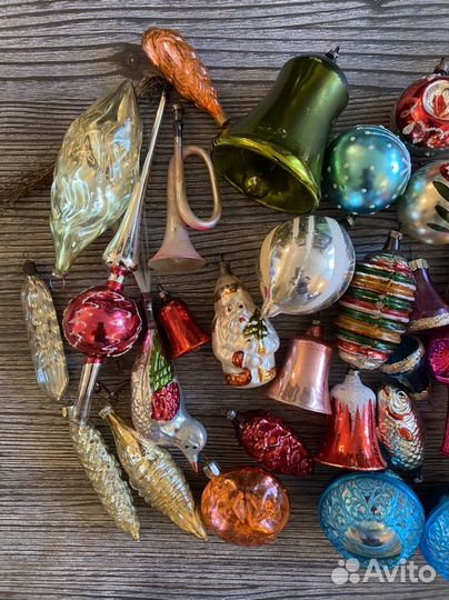 Елочные игрушки СССР