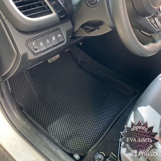Ева EVA коврики Kia Seltos(2019-2023)