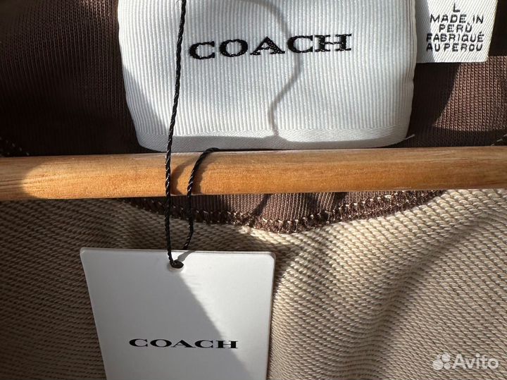 Толстовка бомбер Coach женская новая L