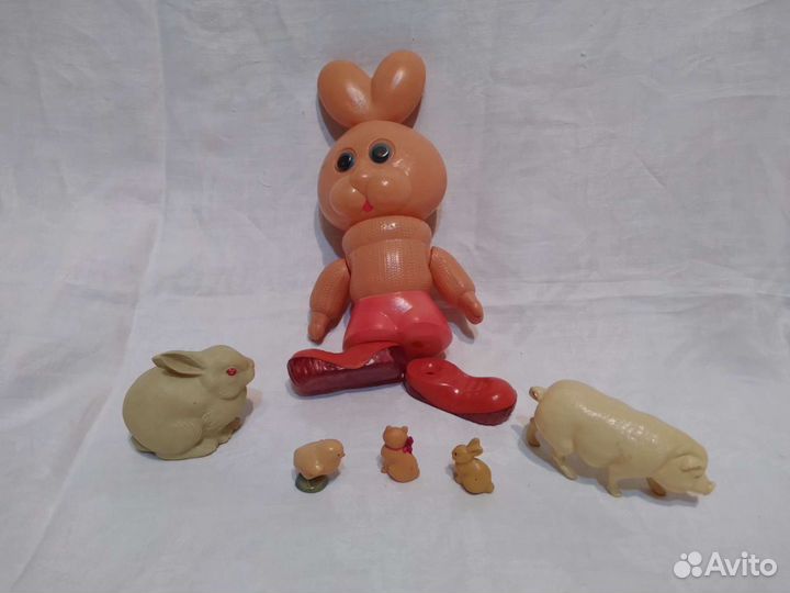 Детские игрушки СССР из целлулойда