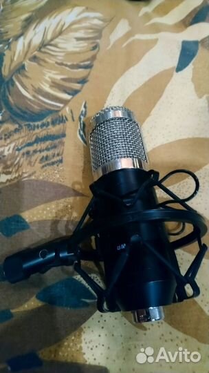 Микрофон конденсаторный hdsnh BM-800 + паук
