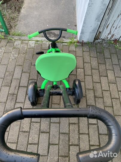 Трехколесный велосипед коляска