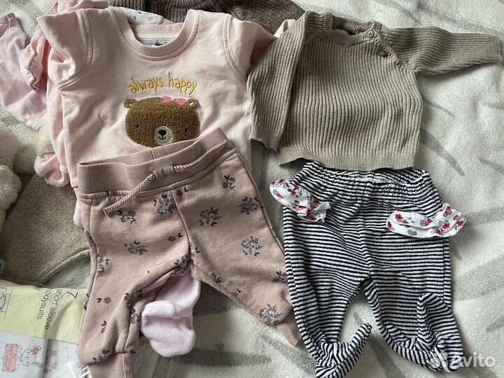 Вещи для новорожденной малышки 0-3 мес, 3-5 мес