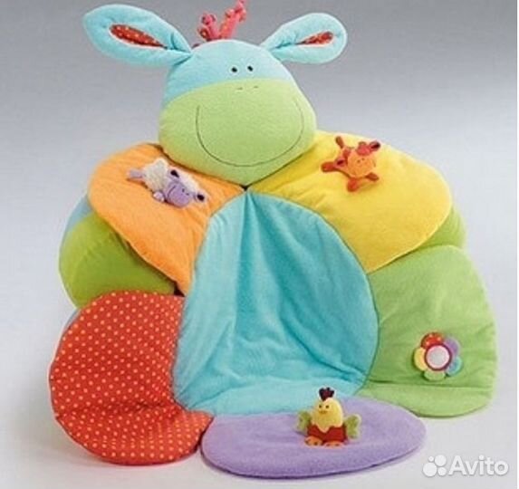 Развивающий коврик Elc, веселая корова