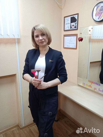 Окрашивания, стрижки, причёски