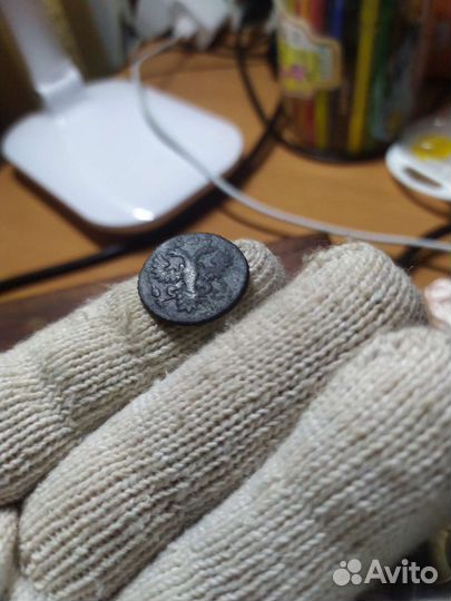 Полушка 1730 г