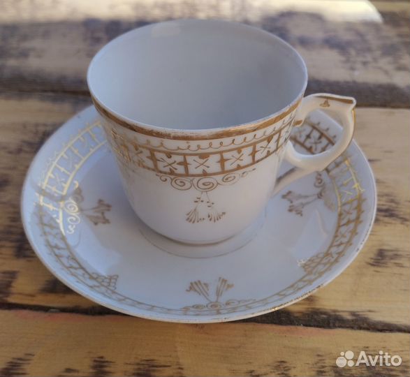 Чайная пара. Кузнецов. Раннее клеймо. Отличная