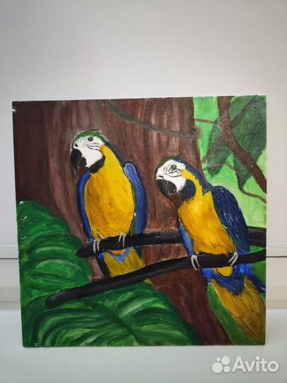 Картина Попугай