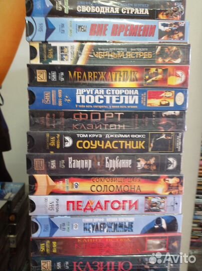 Видеокассеты новые запечатанные