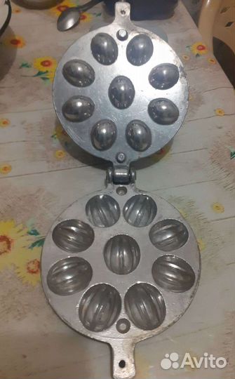 Форма для выпечки орешков СССР Орешница ретро