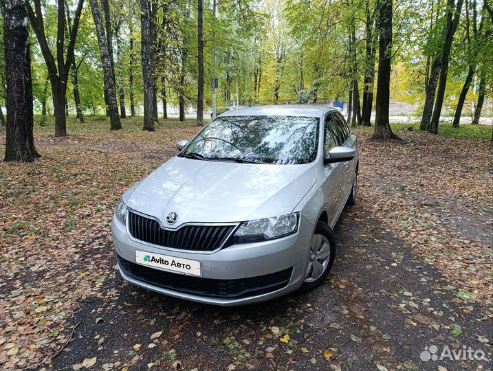 Skoda Rapid 1.6 МТ, 2019, 39 000 км