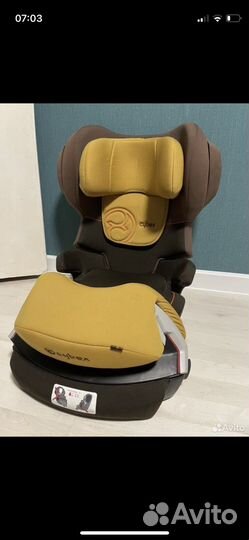 Детское автокресло cybex juno-fix от 9 до 18 кг