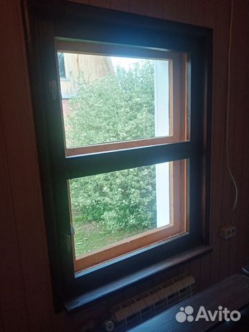 Деревянное окно со стеклом бу купить в Дубках | Товары для дома и дачи ...