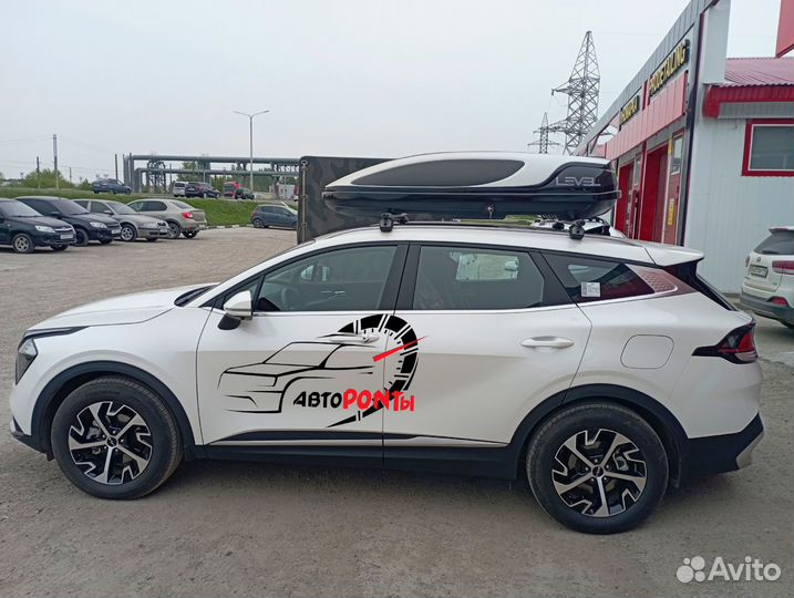 Автобокс Level Касатка 450л на Kia Sportage 5