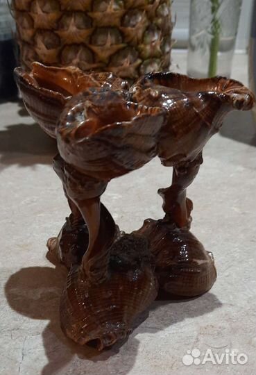 Подставка из ракушек СССР