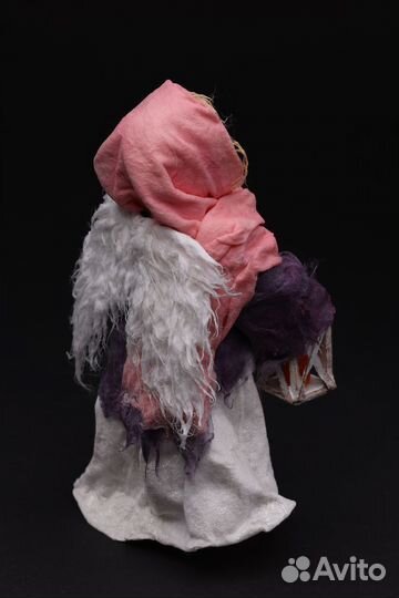 Ватные елочные игрушки Ангел света и тепла