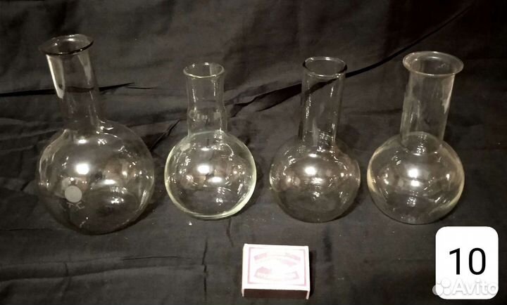 Химическая посуда, колбы, стаканы, прочее