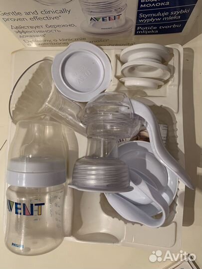 Молокоотсос Avent ручной на запчасти