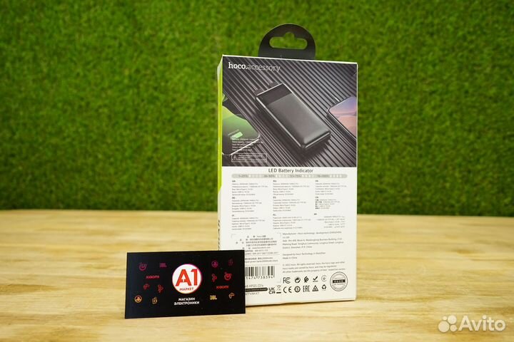 Hoco J72A Easy travel 20000mAh, Black