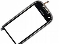 Сенсорный экран для Nokia C7-00 в сборе Черный