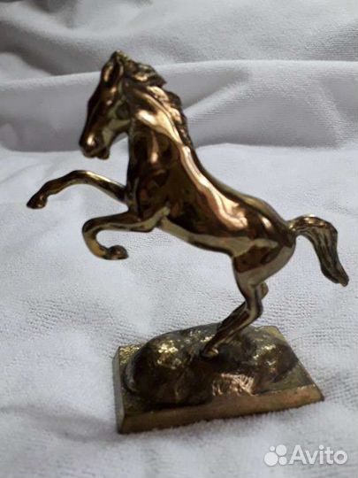 Фигурка лошадка Бронза