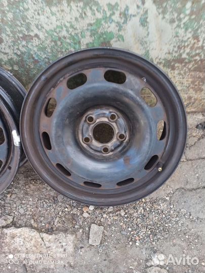 Диски стальные R15 5*100 ET38 6J*15H2 4шт