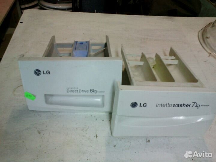 Порошкоприемник стиральной машины LG