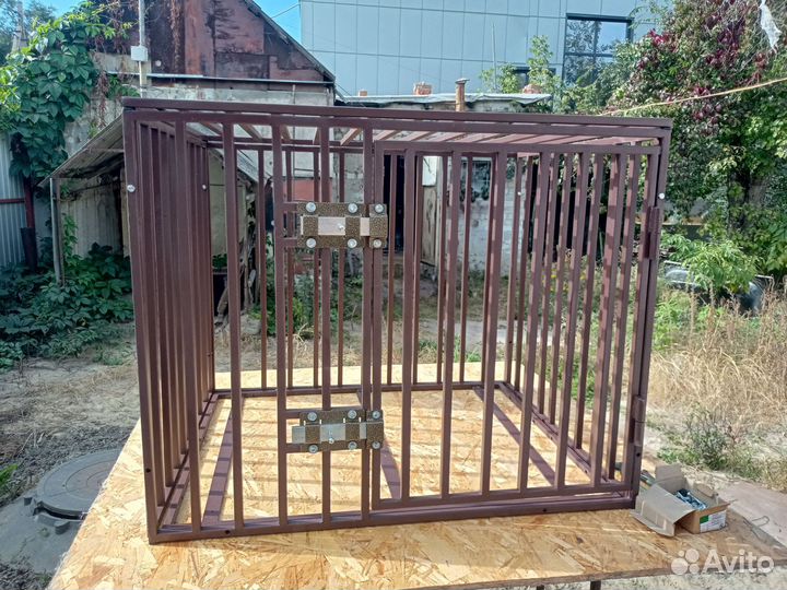 Клетка усиленная для собак / животных 100*70*70