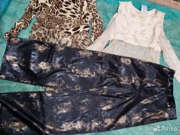 Нарядный брючный костюм для девочки 152-158