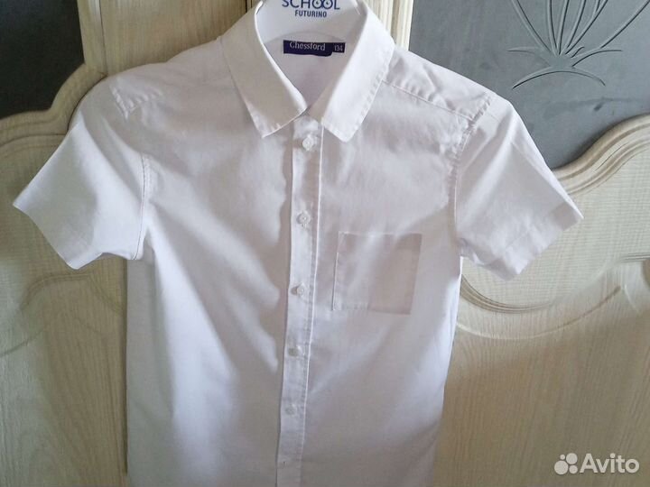Рубашка школьная р.134