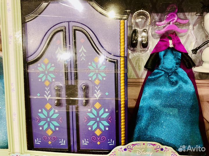 Новый набор Эльза Гардероб 13 см Frozen Оригинал