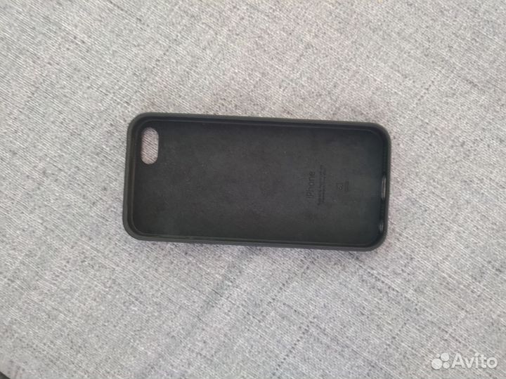 Оригинальный кожанный чехол на iPhone SE