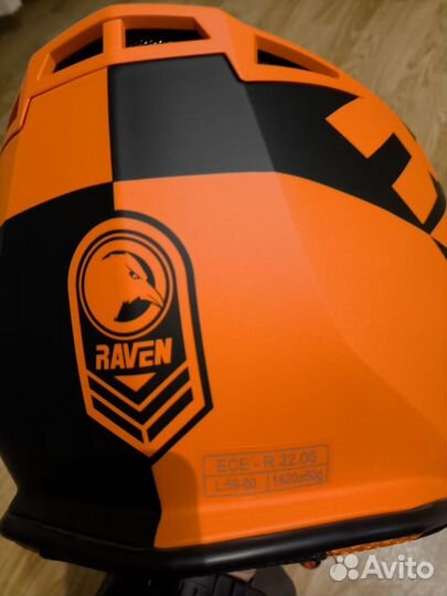 Мотошлем Raven кросс эндуро