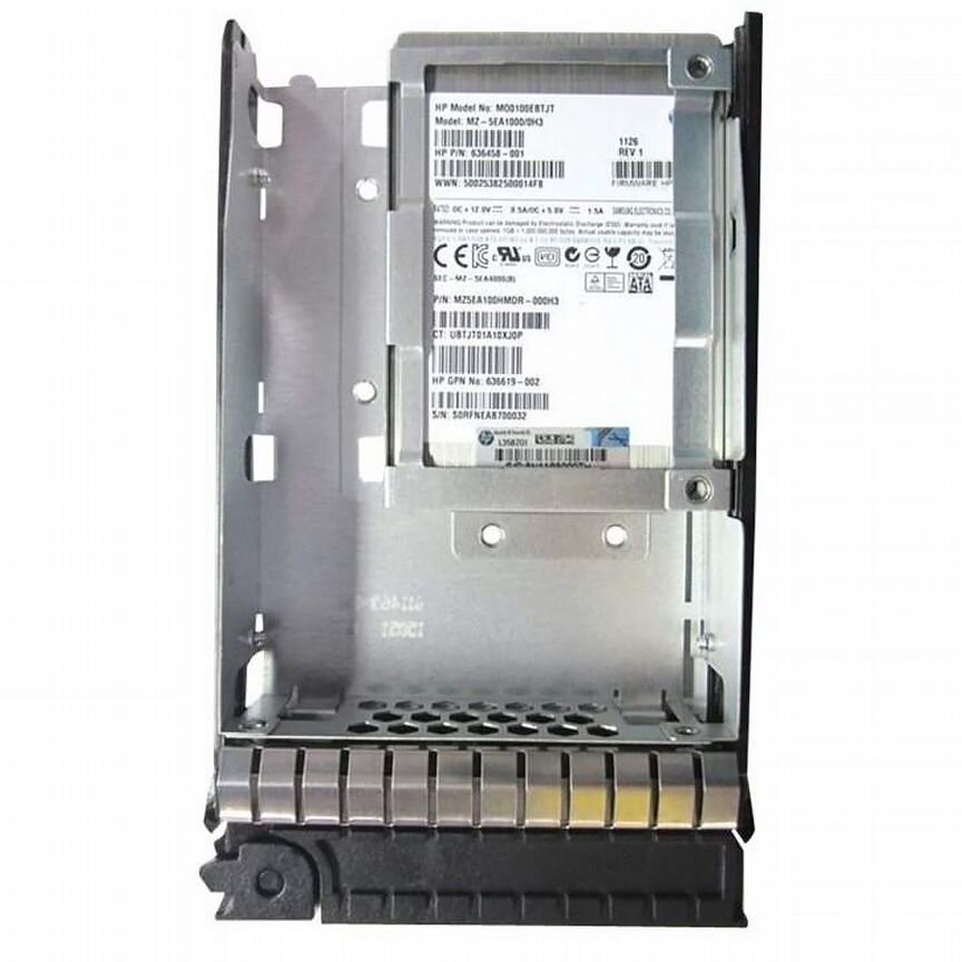 [637077-001] Жесткий Диск Hp 200gb Sata2 3.5" Ssd 637077-001