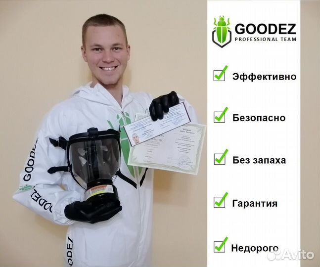 Уничтожение тараканов клопов муравьев комаров крыс