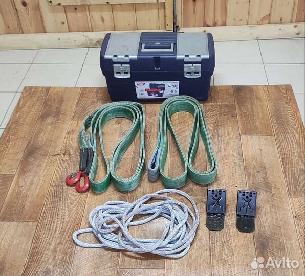 Троса буксировочные 12 тонн с ящиком