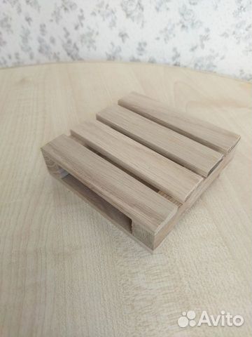 Подставка под горячее из дуба мини паллет