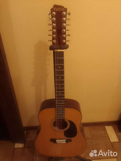 Акустическая гитара 12 струнная